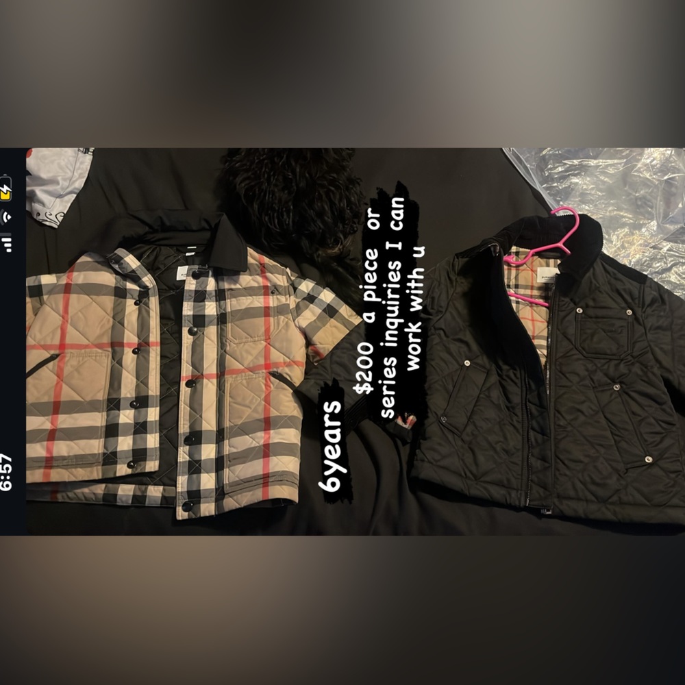 Toffler Burberry jackets